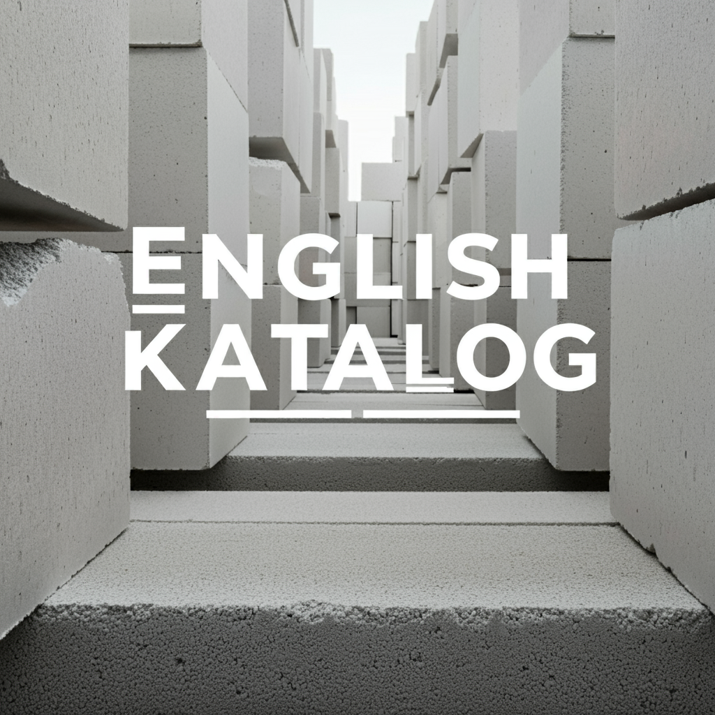 İngilizce tanıtım kataloğu